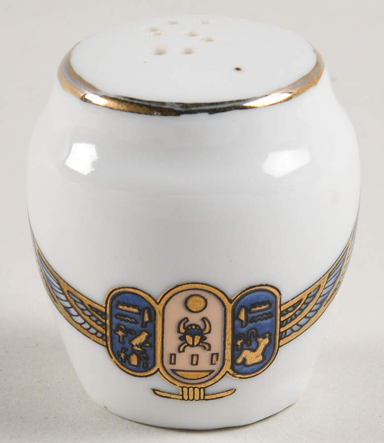 EGYegy5 Individual Salt Shaker by Egyptian German Porcelain-1