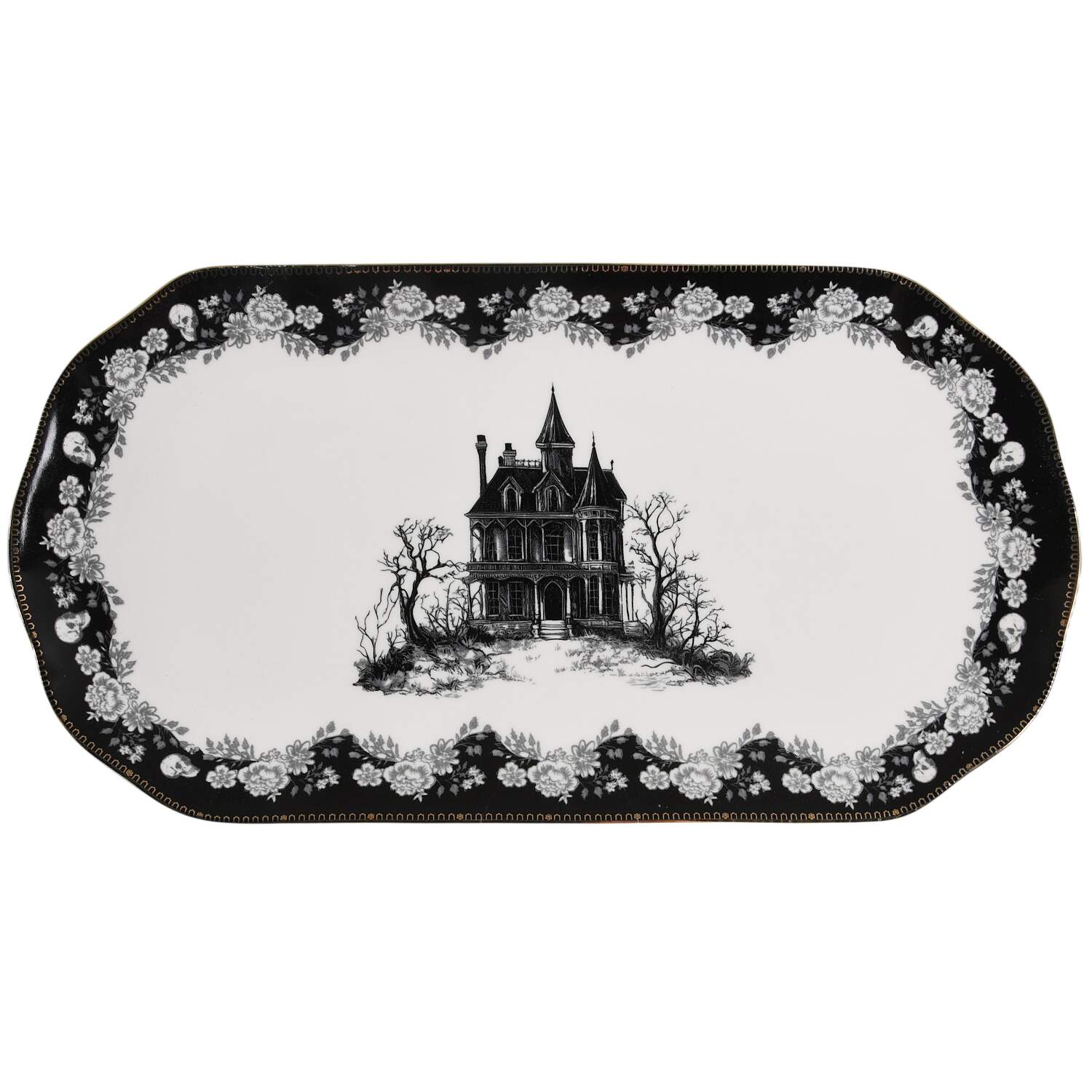 E1V6 15" Oval Serving Platter by Envogue Home-1