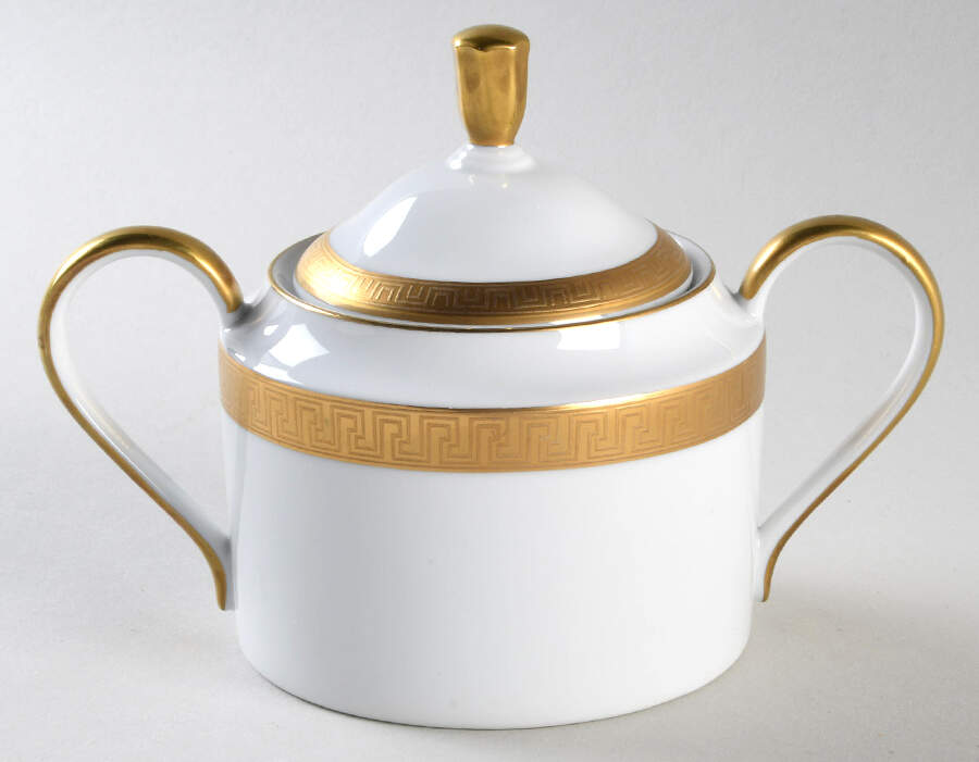 Agathon Sugar Bowl & Lid by Faberge-1