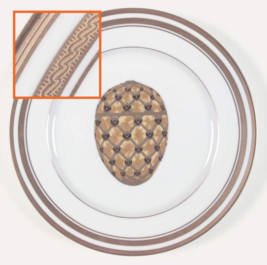 Imperial Egg Collection Dinner Plate by Faberge-1