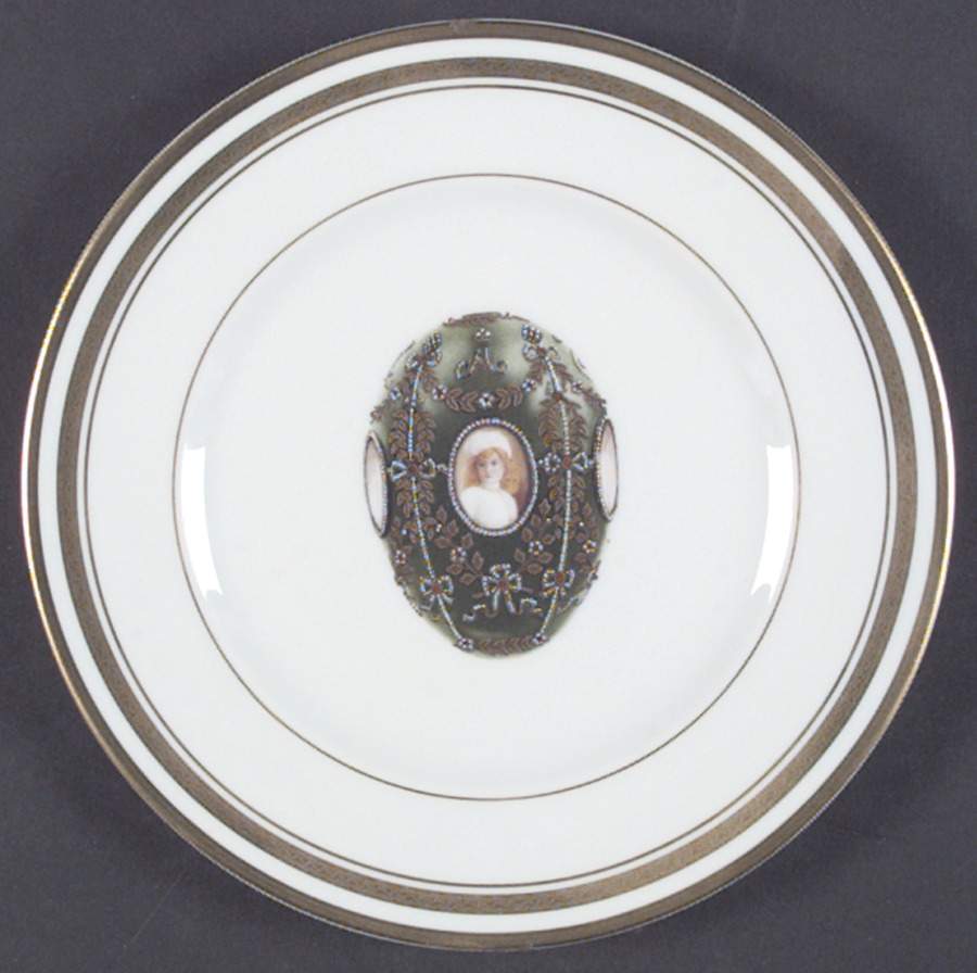 Imperial Egg Collection Salad Plate by Faberge-1