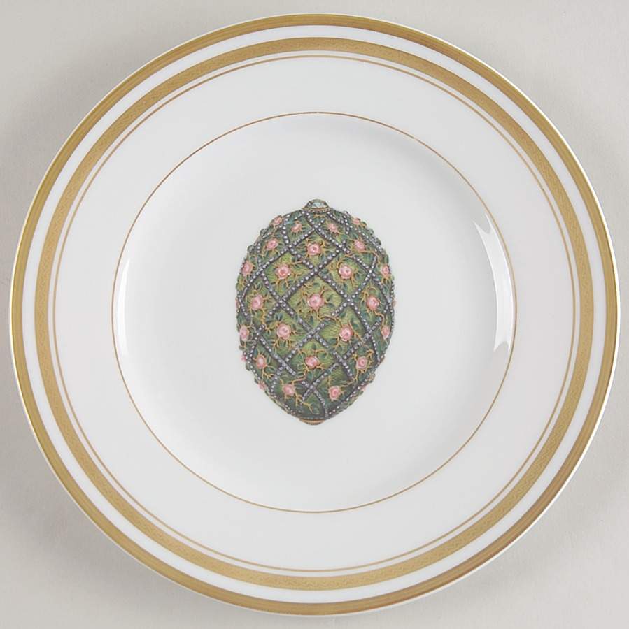 Imperial Egg Collection Salad Plate by Faberge-1