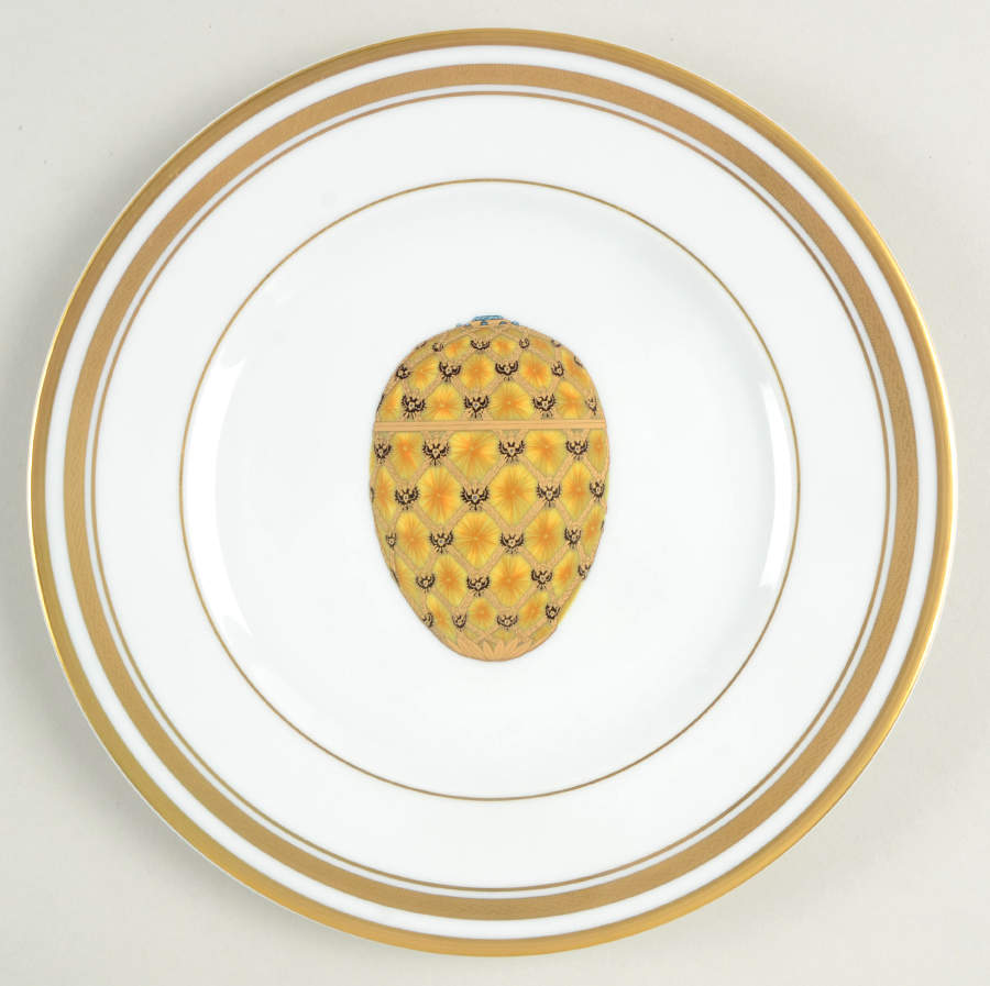 Imperial Egg Collection Salad Plate by Faberge-1