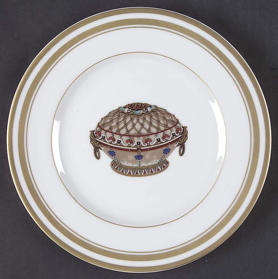 Imperial Egg Collection Salad Plate by Faberge-1
