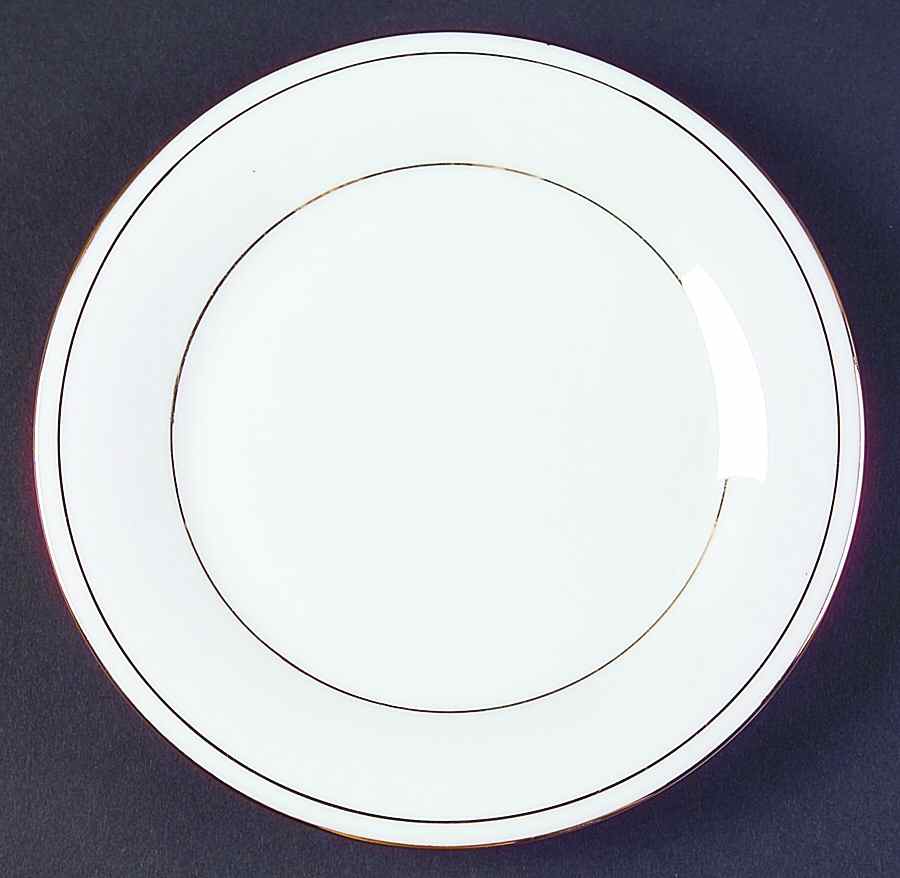 Classic Gold (Coupe, Gold Trim&Rings) Salad Plate by Fairfield-1