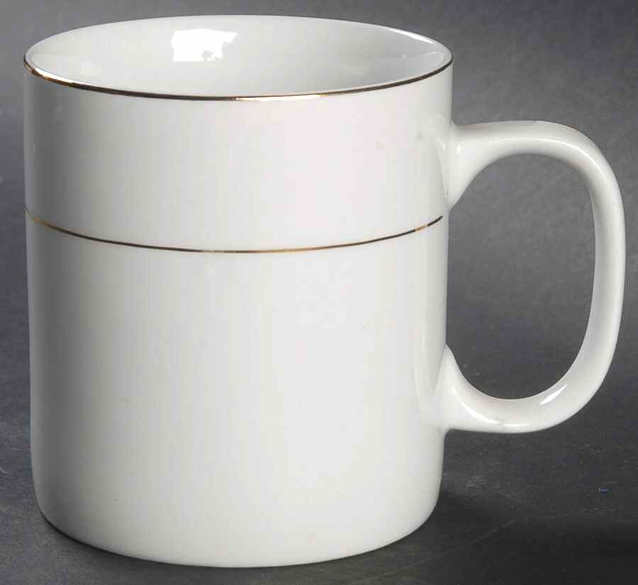 Classic Gold (Coupe, Gold Trim&Rings) Mug by Fairfield-1