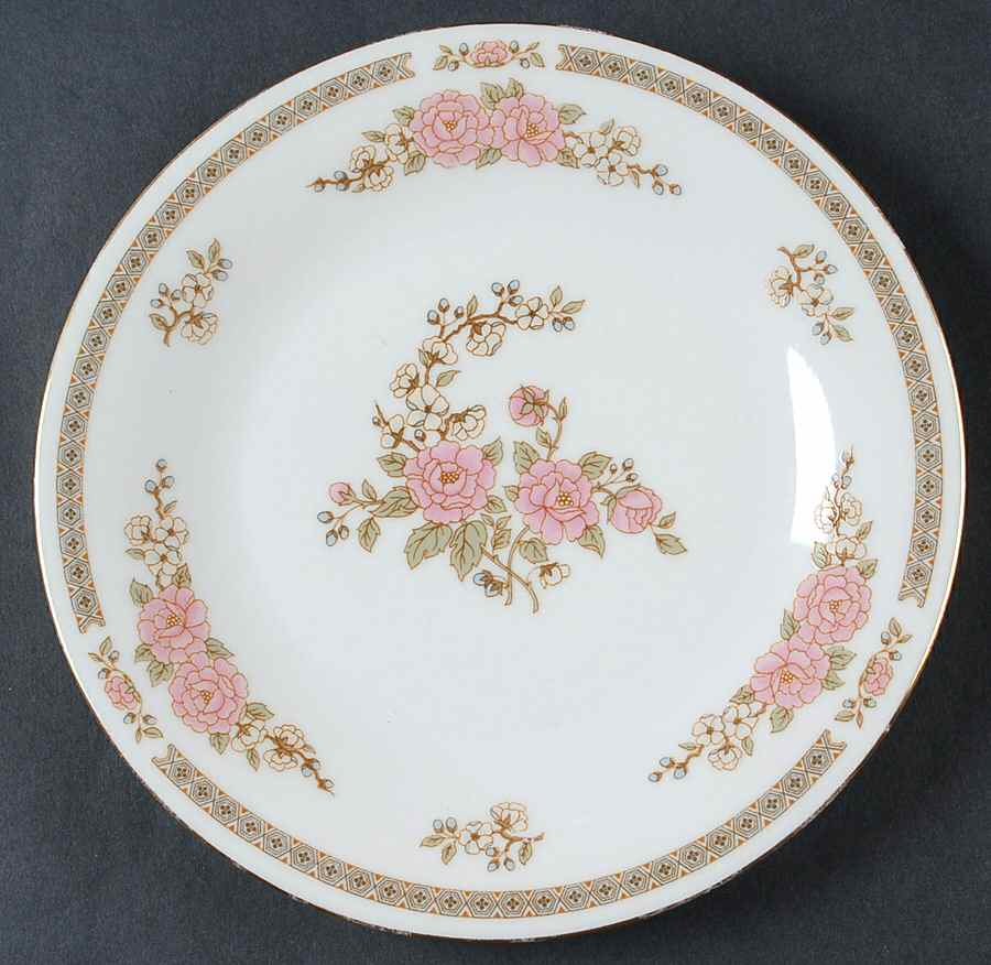Floral Mist Salad Plate by Fairfield-1
