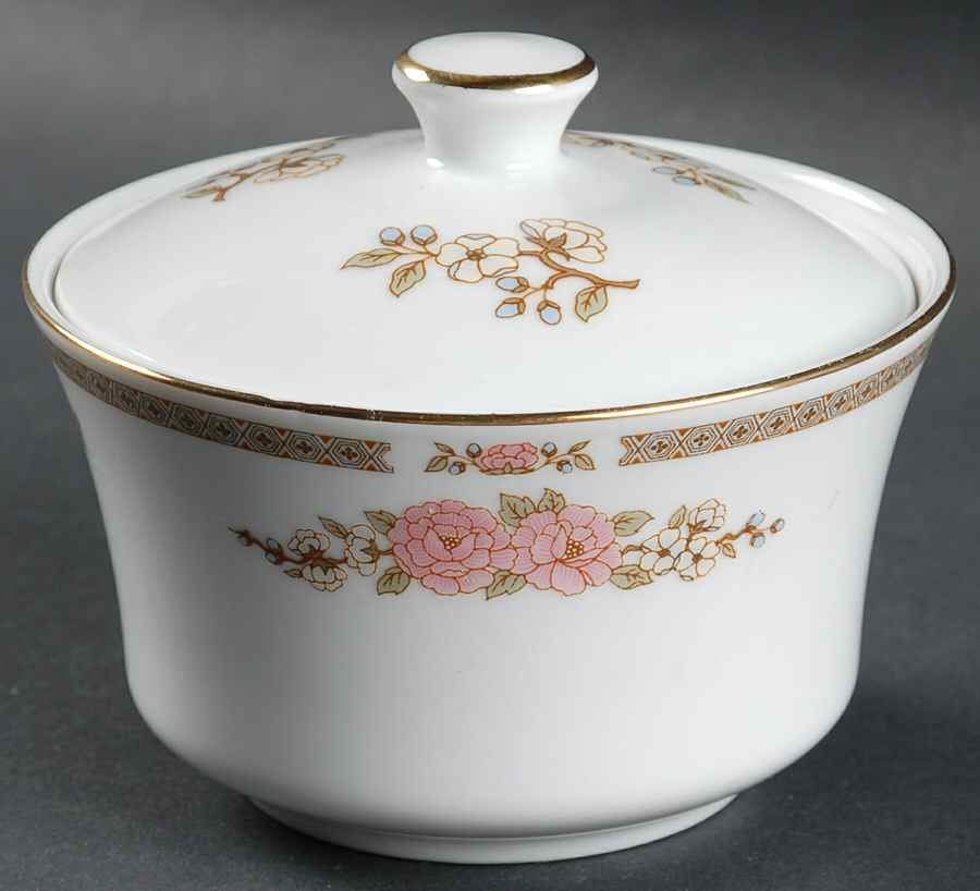 Serenade Sugar Bowl & Lid by Fairfield-1