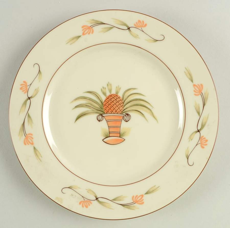Pineapple Salad Plate by Foreign Advisory Service-1