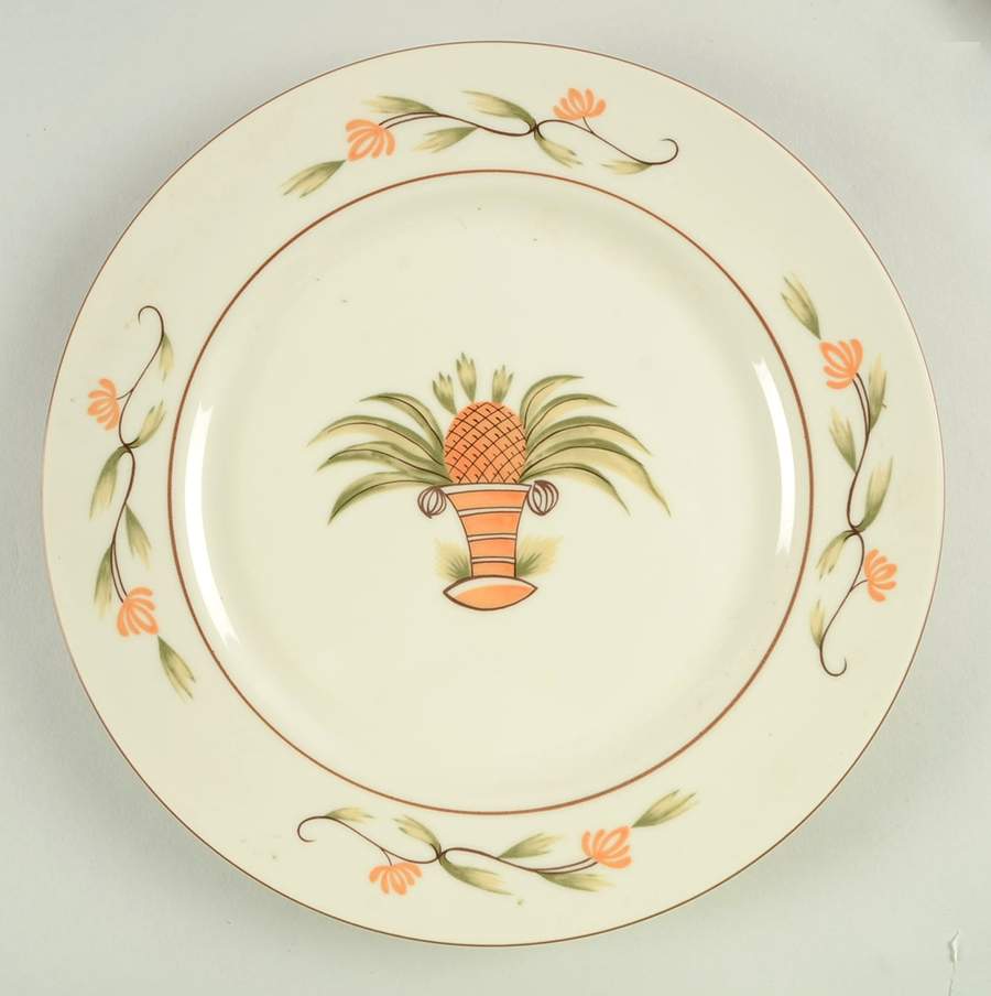 Pineapple Dinner Plate by Foreign Advisory Service-1
