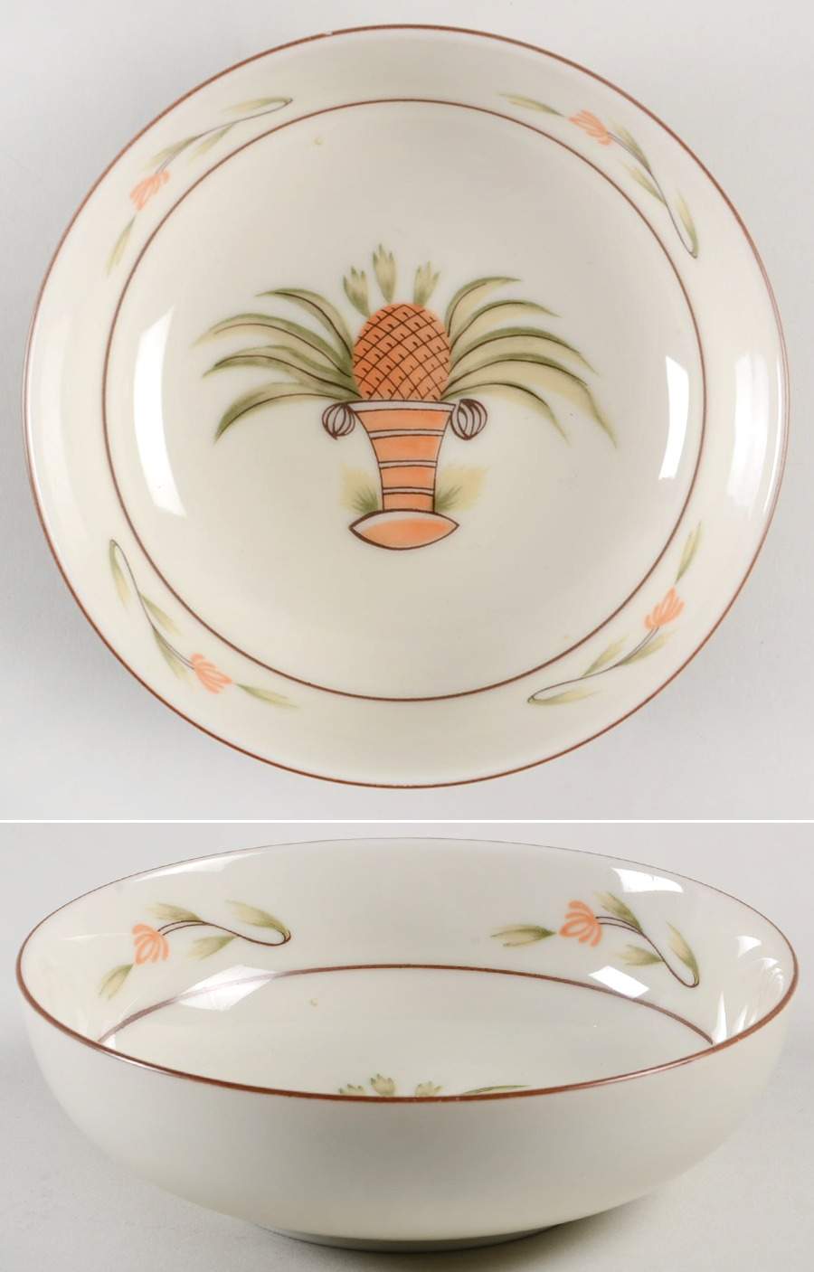 Pineapple Soup/Cereal Bowl by Foreign Advisory Service-1
