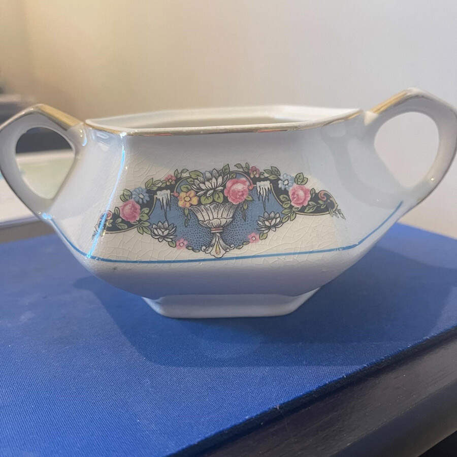 Maytime Sugar Bowl No Lid by FC Co - French China-1