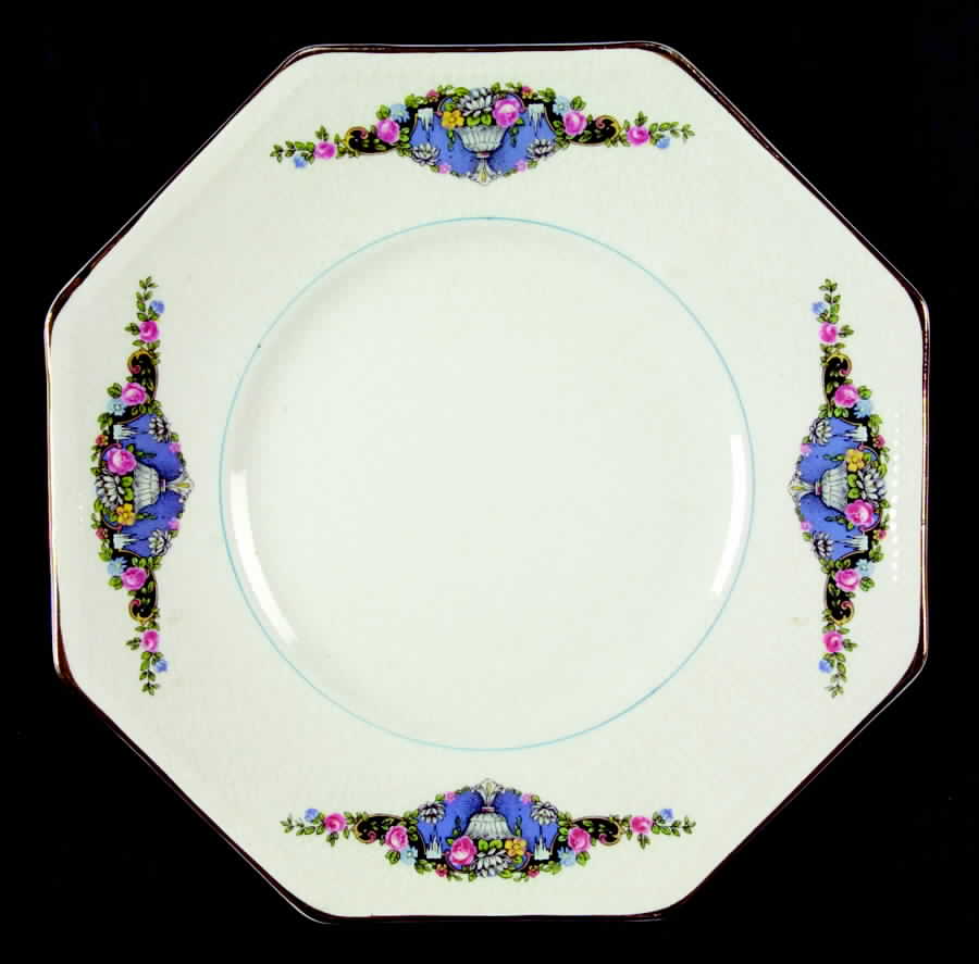 Maytime Cake Plate by FC Co - French China-1