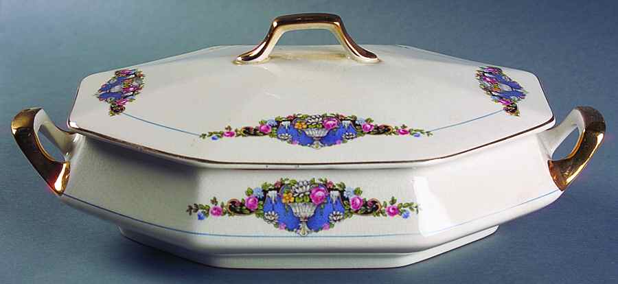 Maytime Oval Covered Vegetable by FC Co - French China-1