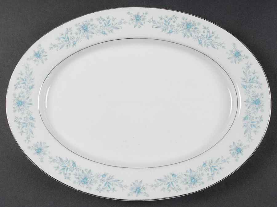 FCC37 12" Oval Serving Platter by Fine China of China-1