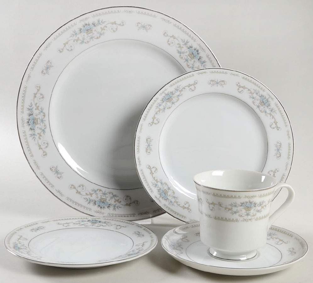Diane 5 Piece Place Setting by Fine China of Japan-1