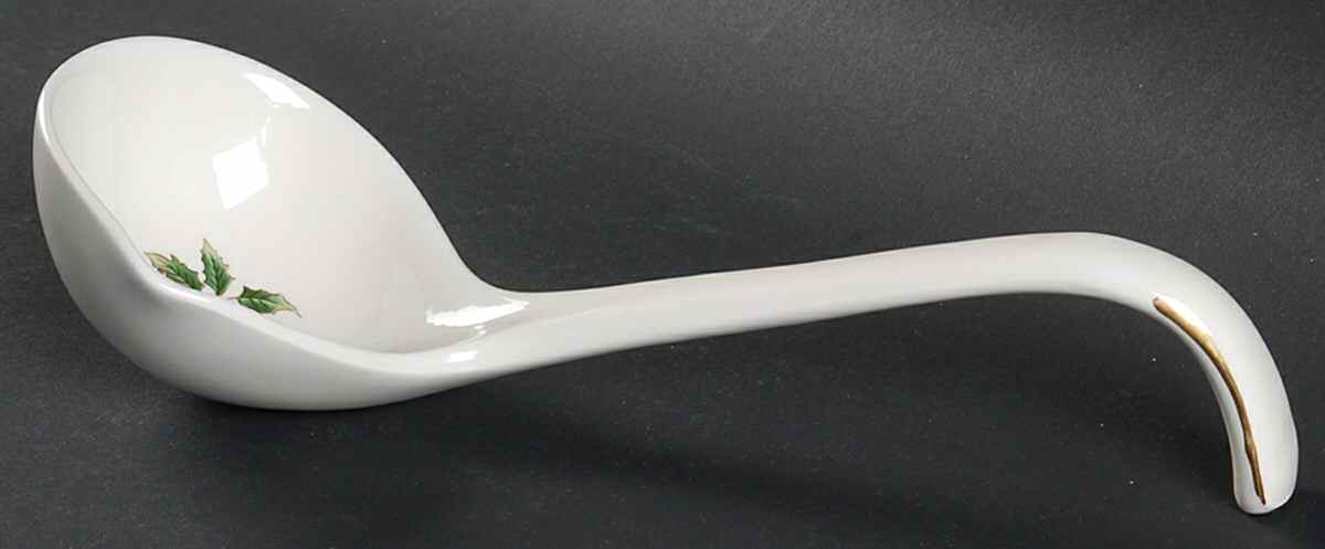 Holly Holiday Tureen Ladle by Fine China of Japan-1
