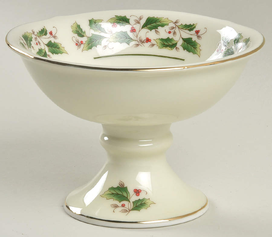 FCJ5 Round Compote (Height X Width) by Fine China of Japan-1