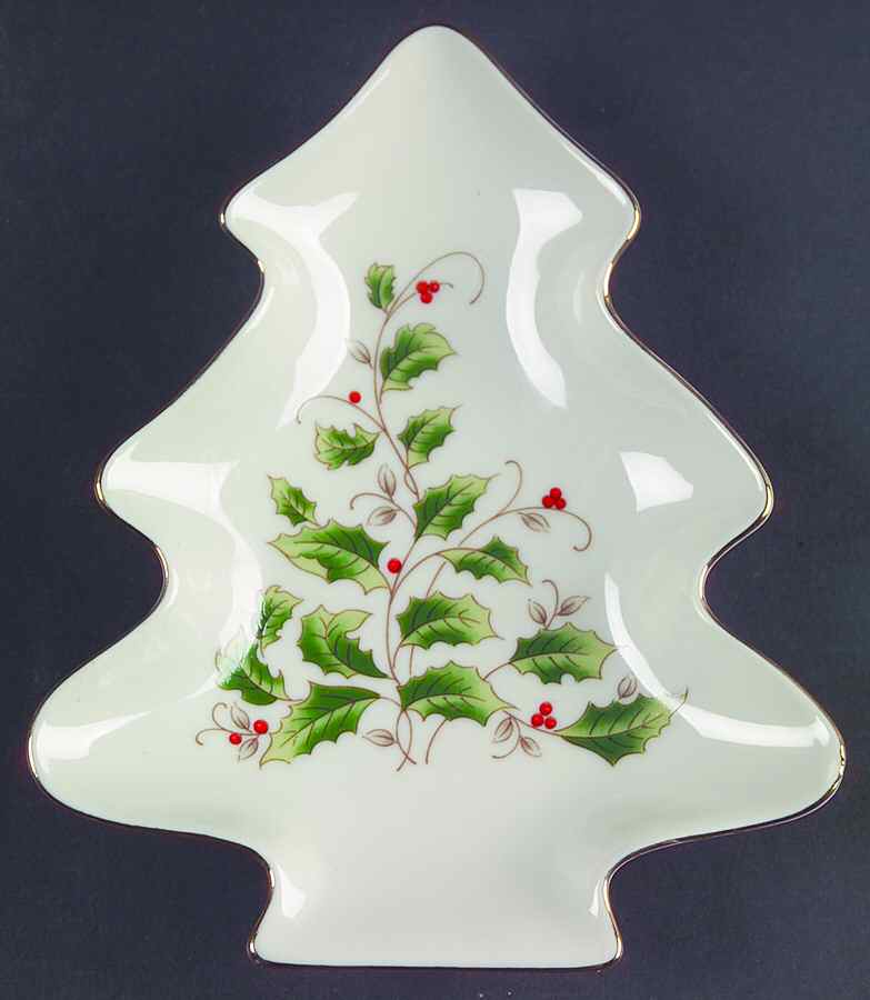 FCJ5 Small Tree Shaped Dish by Fine China of Japan-1