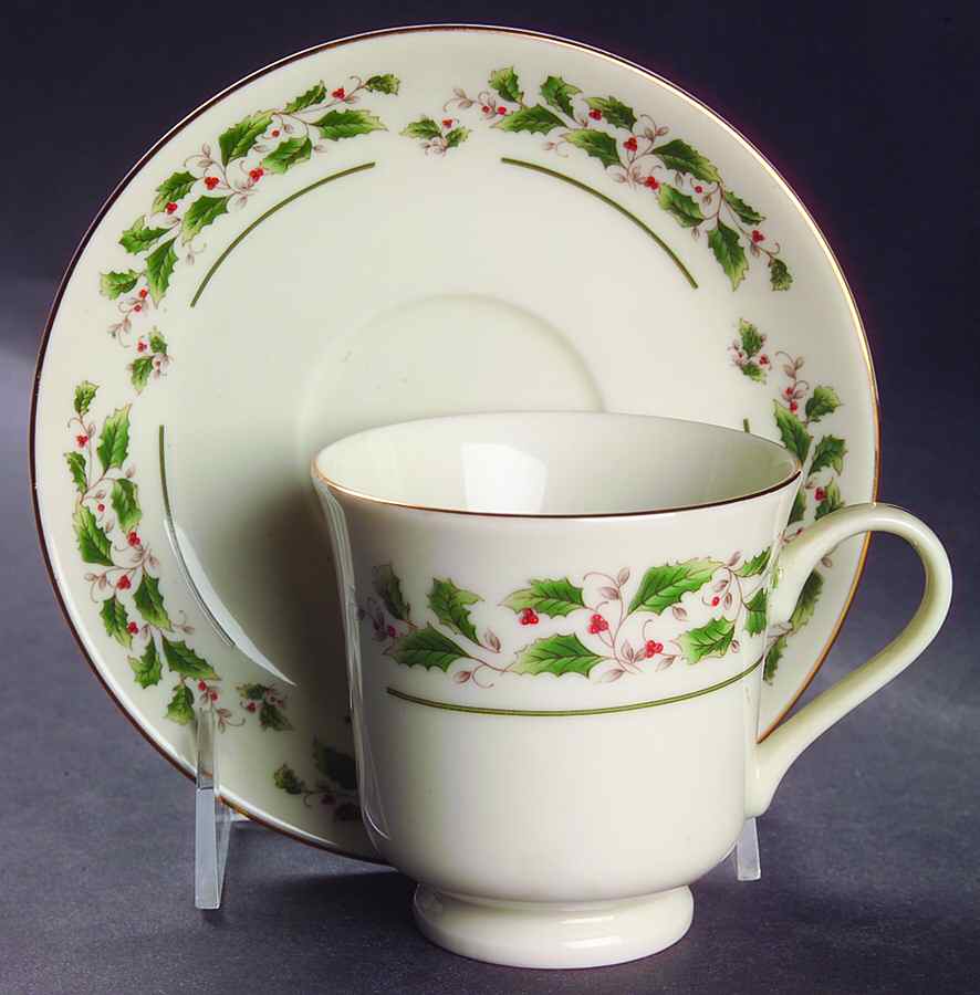 FCJ5 Footed Cup & Saucer Set by Fine China of Japan-1
