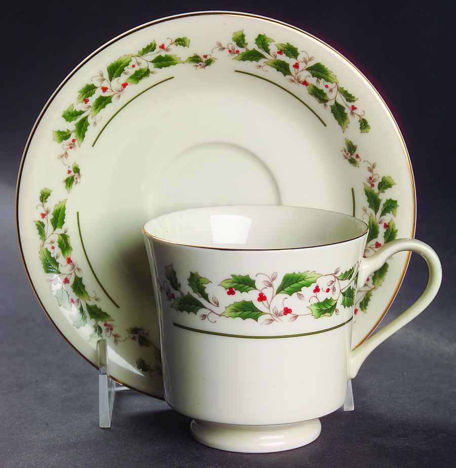 FCJ5 Footed Cup & Saucer Set by Fine China of Japan-1