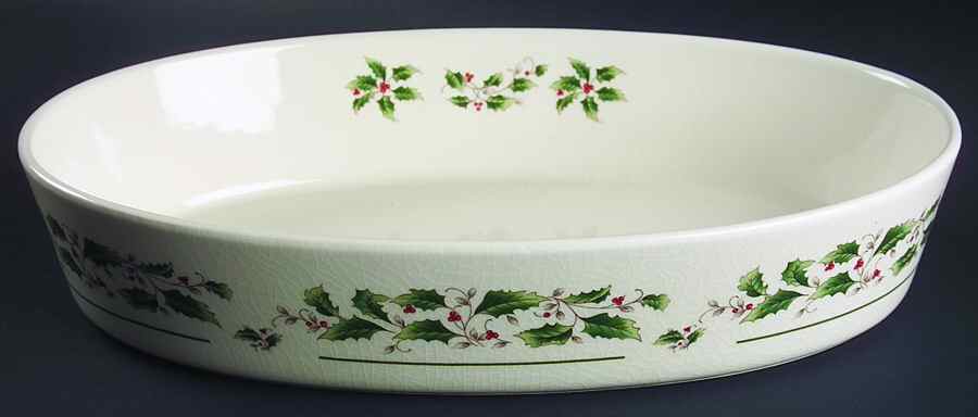 FCJ5 13" Oval Baker by Fine China of Japan-1