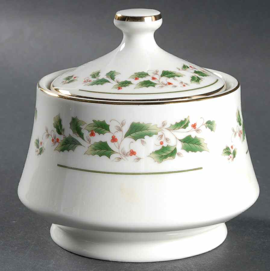 FCJ5 Sugar Bowl & Lid by Fine China of Japan-1
