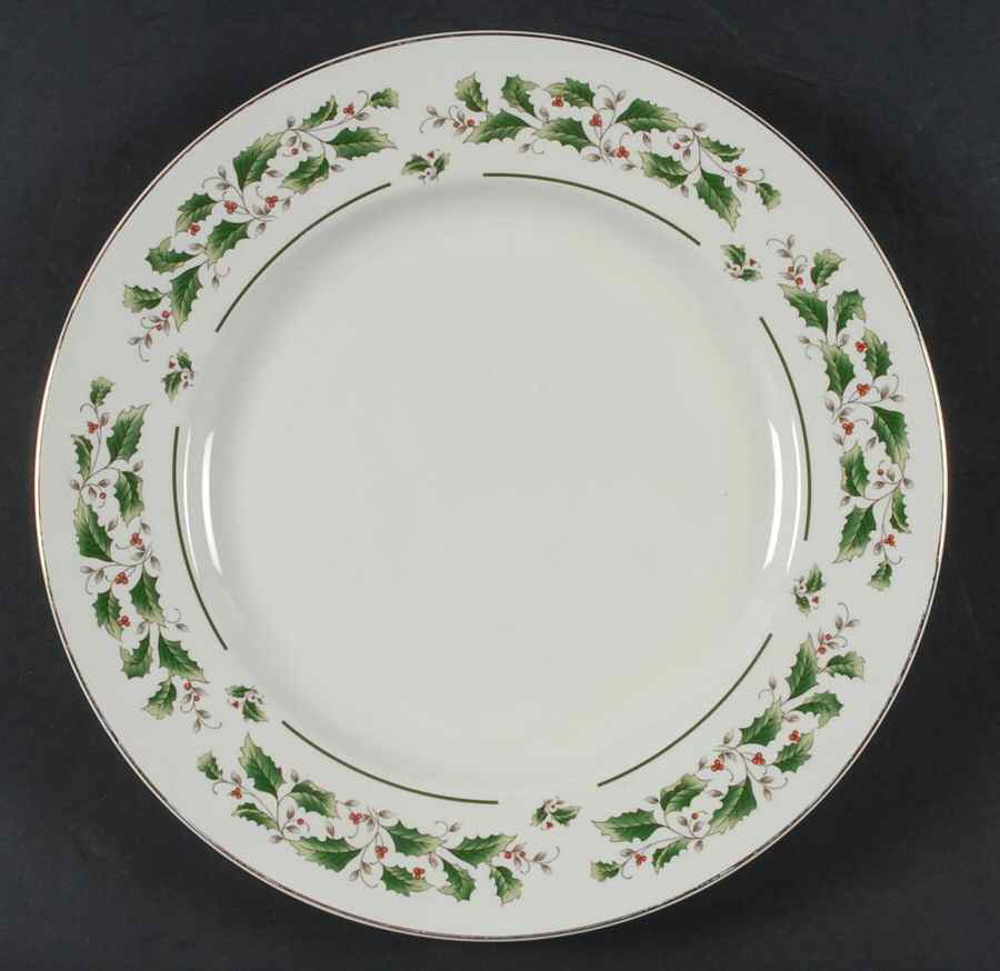 FCJ5 12" Chop Plate (Round Platter) by Fine China of Japan-1