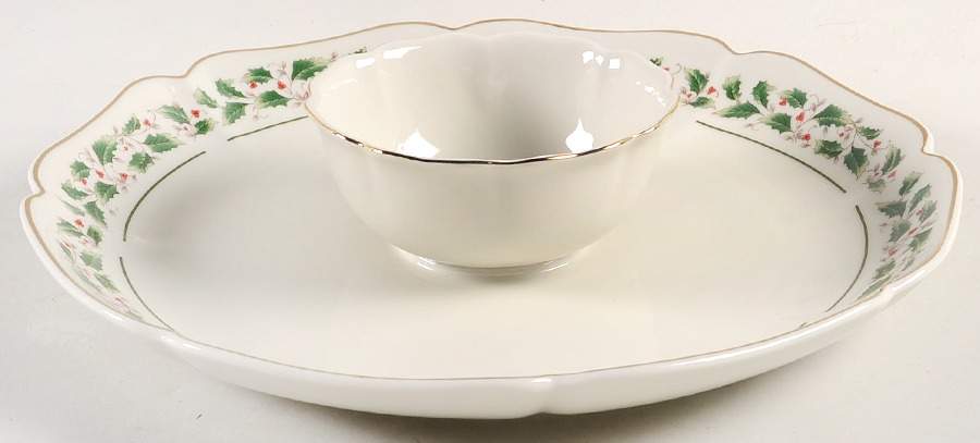 FCJ5 1 Piece Chip & Dip by Fine China of Japan-1