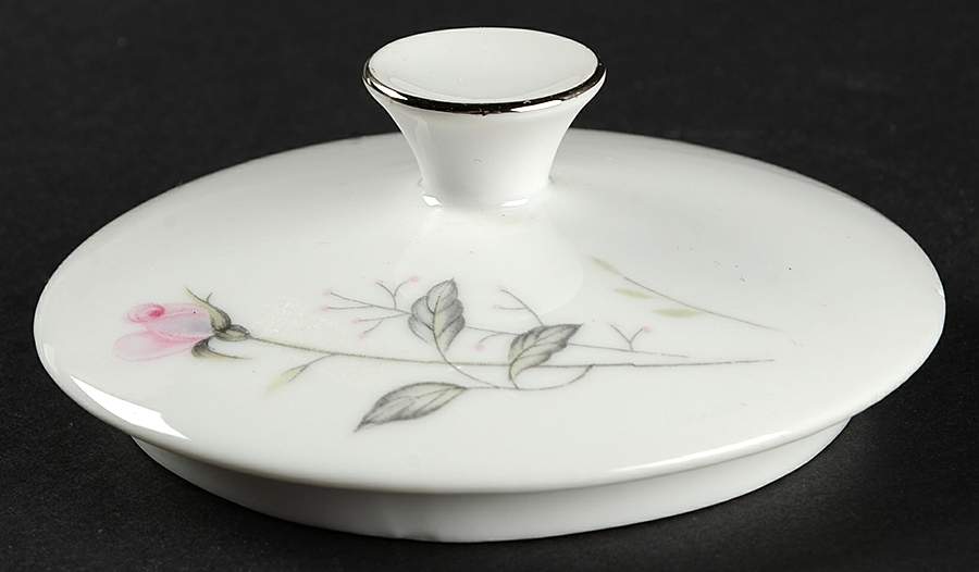 Laura (Platinum Trim) Lid for Sugar Bowl by Fine China of Japan-1