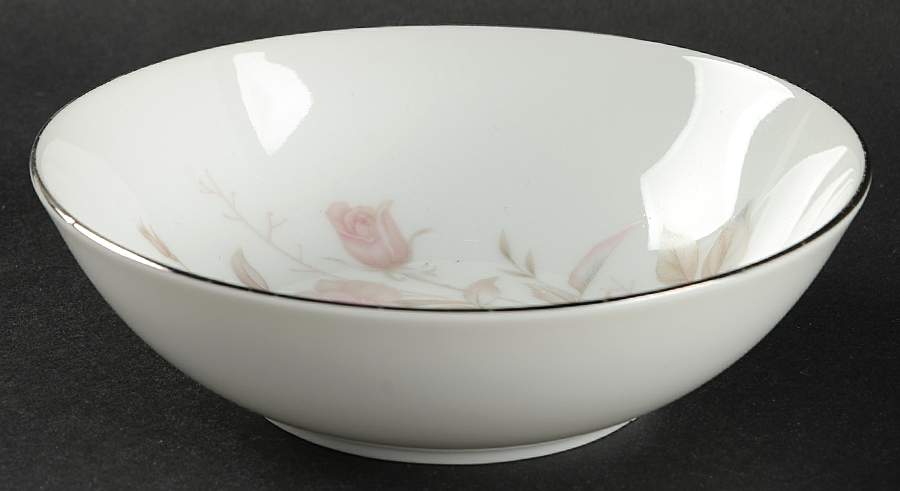 Laura (Platinum Trim) Coupe Cereal Bowl by Fine China of Japan-1