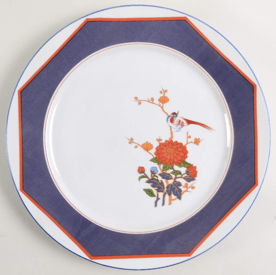 Lute Song 12" Chop Plate (Round Platter) by Imperial Treasure Co-1