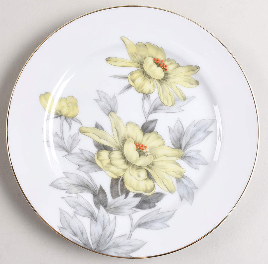 Mimosa Salad Plate by Fine China of Japan-1