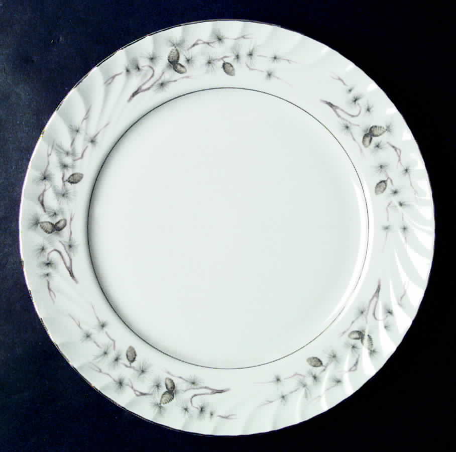 Pine Cones Dinner Plate by Fine China of Japan-1