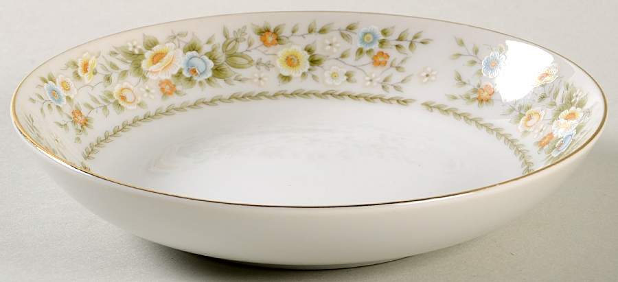 Priscilla Fruit/Dessert (Sauce) Bowl by Fine China of Japan-1