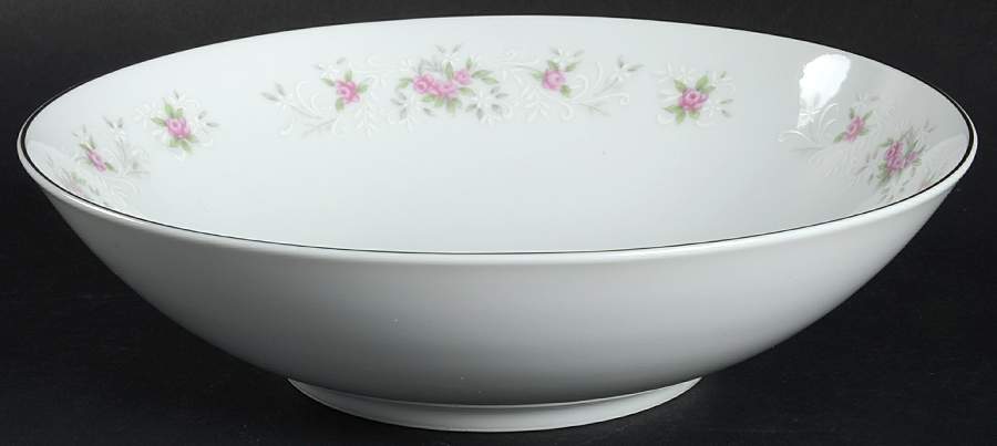 Primrose 9" Round Vegetable Bowl by Fine China of Japan-1