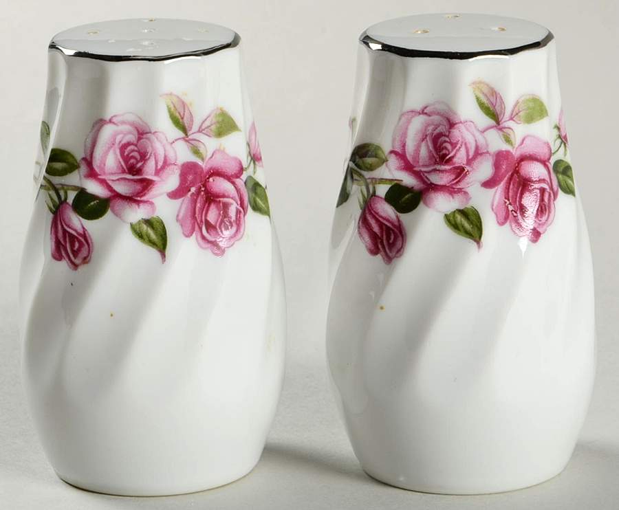Rosewyll Salt & Pepper Set by Fine China of Japan-1
