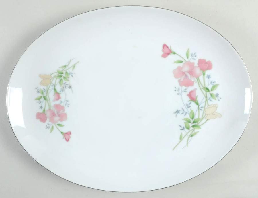Tracey 12" Oval Serving Platter by Westminster (Japan)-1