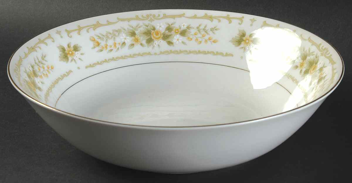 Waverly 9" Round Vegetable Bowl by Fine China of Japan-1