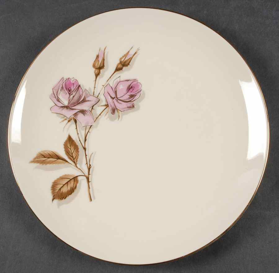 Eternal Rose Salad Plate by Fine Arts-1