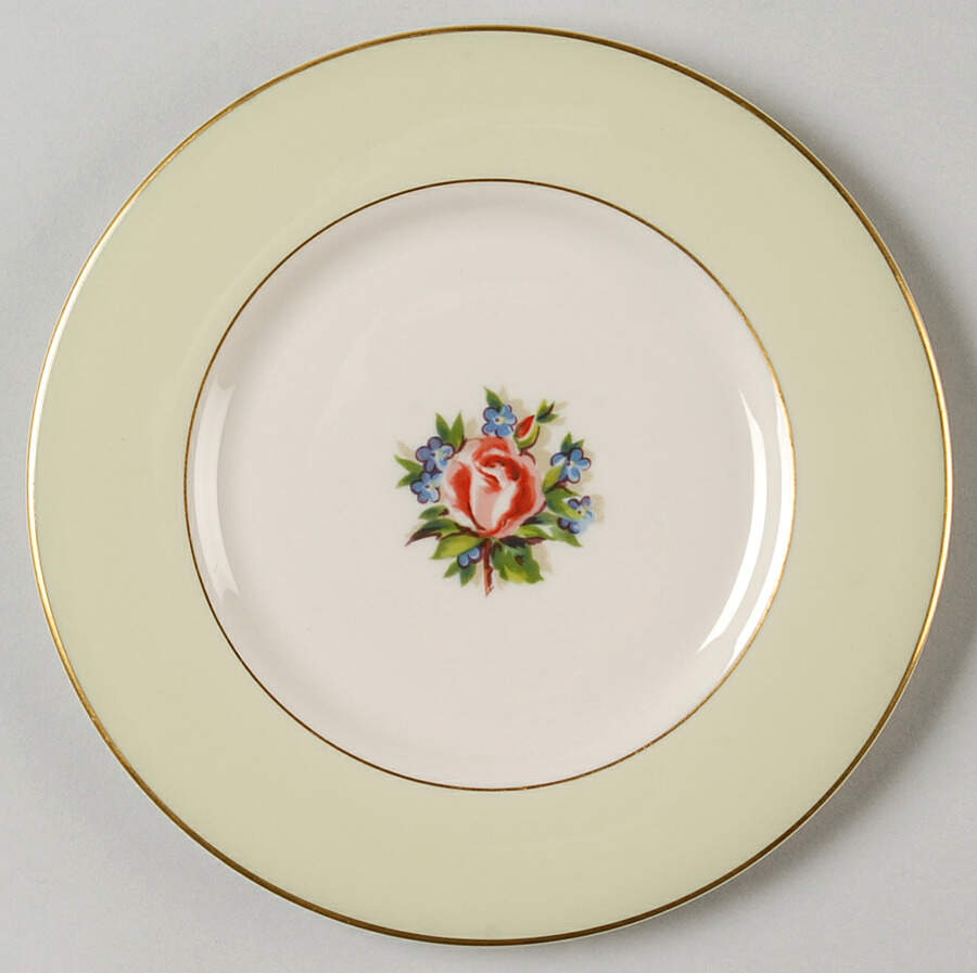 Romance Rose Bread & Butter Plate by Fine Arts-1