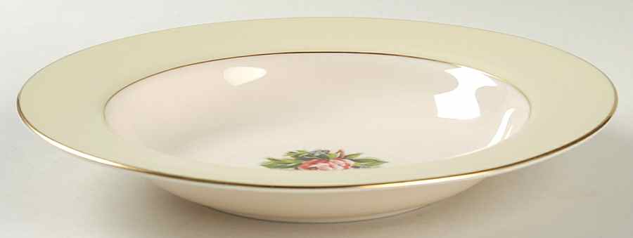 Romance Rose Large Rim Soup Bowl by Fine Arts-1