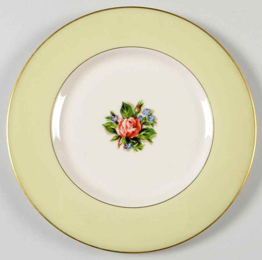 Romance Rose Salad Plate by Fine Arts-1