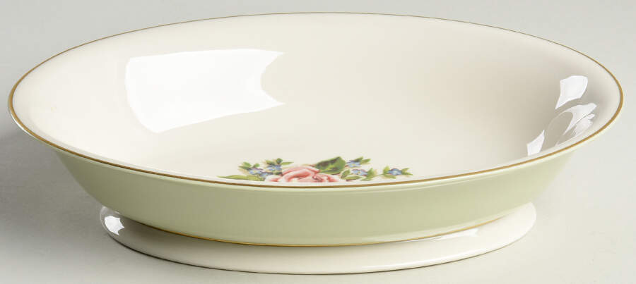 Romance Rose 10" Oval Vegetable Bowl by Fine Arts-1