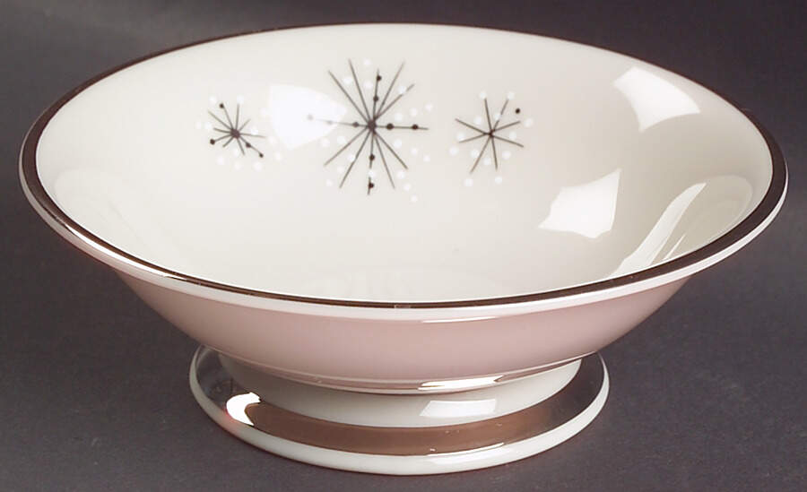Romance of The Stars Pink Individual Fruit/Dessert (Sauce) Bowl by Fine Arts-1
