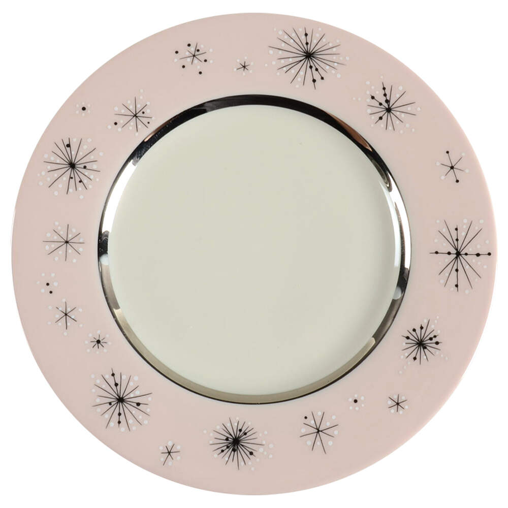 Romance of The Stars Pink Salad Plate by Fine Arts-1