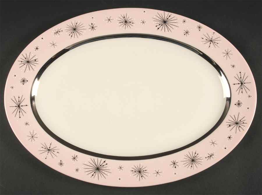 Romance of The Stars Pink 13" Chop Plate (Round Platter) by Fine Arts-1
