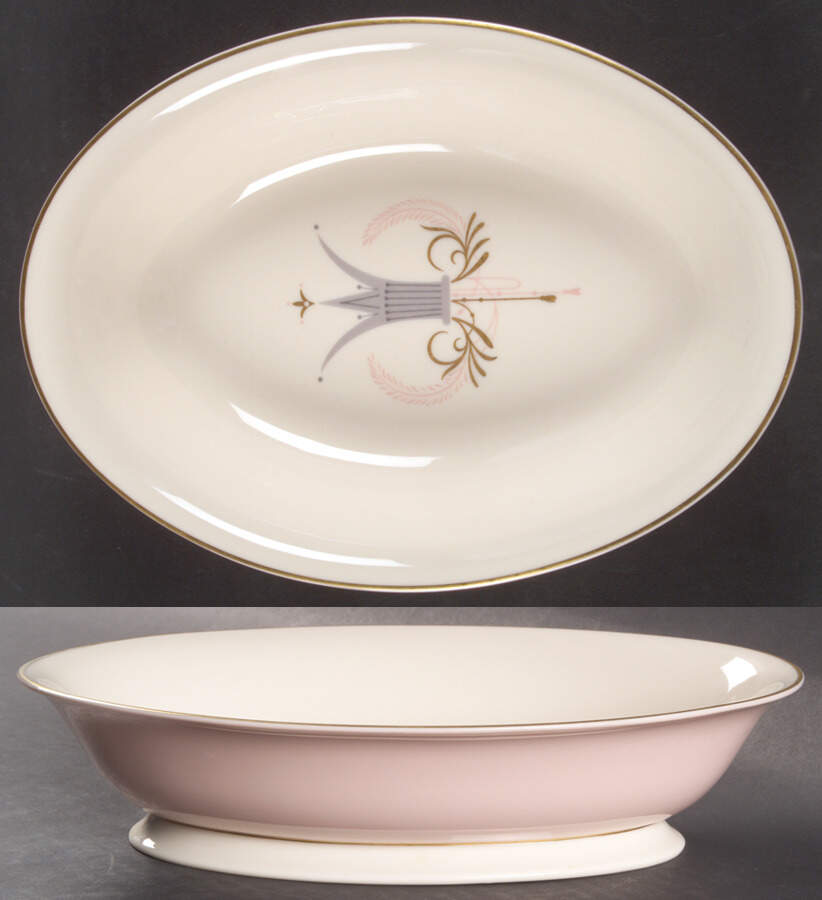 Royal Splendor 10" Oval Vegetable Bowl by Fine Arts-1