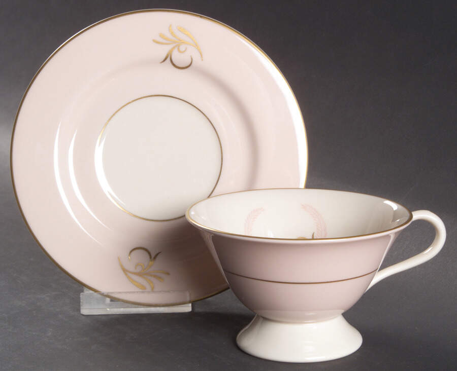 Royal Splendor Footed Cup & Saucer Set by Fine Arts-1