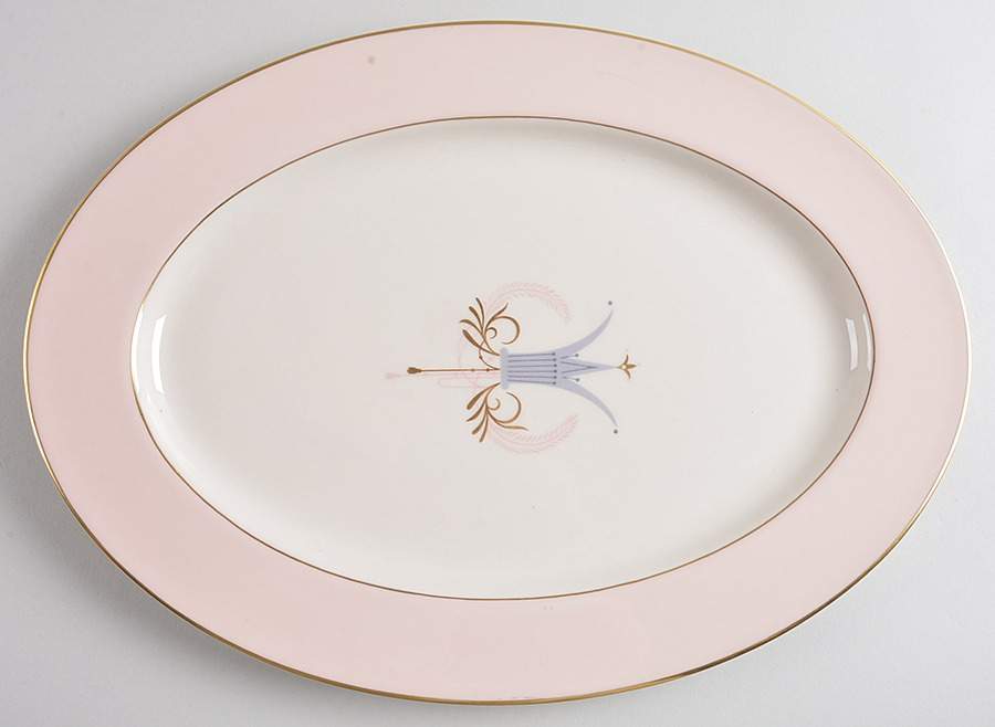 Royal Splendor 13" Oval Serving Platter by Fine Arts-1